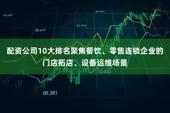 配资公司10大排名聚焦餐饮、零售连锁企业的门店拓店、设备运维场景